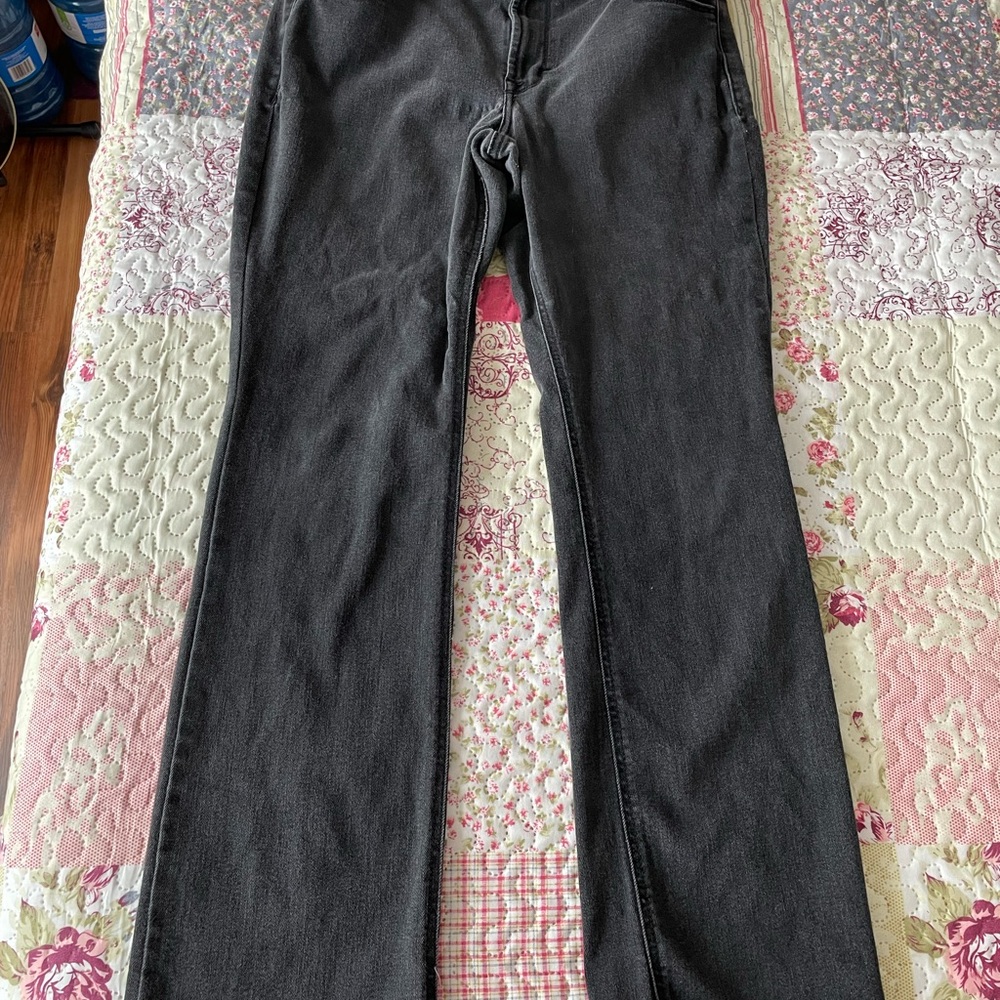 Black Old Navy Boot Cut Jeans